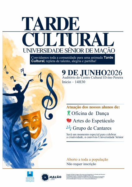 TARDE CULTURAL COM A UNIVERSIDADE SÉNIOR DE MAÇÃO